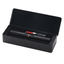 凌美(LAMY)钢笔 safari狩猎系列 含吸墨器+墨胆+笔套 金属小礼盒 磨砂黑EF尖 德国进口 送礼礼物219元