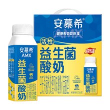 88VIP:安慕希活性益生菌酸奶200g×10瓶18.38元（返10元超市卡后，需领券）+淘金币150个