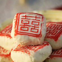 桂顺斋 白皮儿喜字饼 400g 豆沙馅券后15.2元