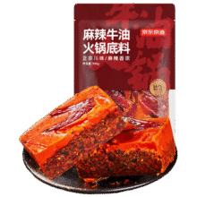 京东京造麻辣牛油火锅底料500g40.76元（合20.38一件）