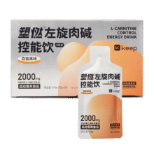 plus会员：Keep左旋肉碱塑燃0脂0糖控能运动饮料840g 健身液体饮品287.75元（需领券，合57.55元/件）