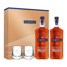 【礼盒装】Martell/马爹利 鼎盛VSOP级干邑白兰地500ml*2瓶正品370元