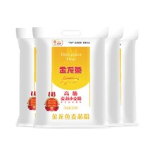 金龙鱼金装高筋麦芯粉5kg*4包面粉家用面包粉面粉40斤75.6元（需3人团）
