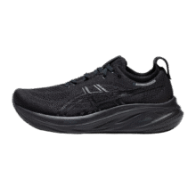 亚瑟士ASICS跑步鞋男鞋宽楦缓震透气运动鞋回弹跑鞋 GEL-NIMBUS 26 (2E) 黑色/黑色 41.5602.81元