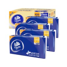 88VIP:维达 超韧系列无芯卷纸100g*40卷