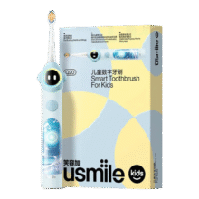 需领券：usmile笑容加儿童电动牙刷 数字牙刷Q20 生日礼物 适用3-15岁宝宝 小学生智能蓝牙APP引导237.23元（需领券）