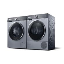国家补贴：博世 BOSCH 【云朵白6系活氧】10KG洗烘套装 蒸汽除皱 智能投放滚筒洗衣机热泵烘干机WGA254D80W+WQA254DS0W10990元