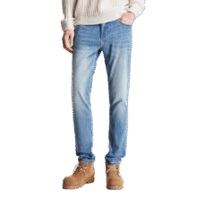 plus：杰克琼斯JACK&JONES 男弹力修身牛仔裤四季款179元(男款尺码全)