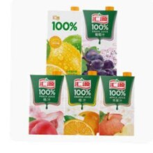 汇源100%果汁 【干净配料，没有科技】分享礼盒装42.9元（需领券）