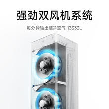 米家 MIJIA 5Pro AC-M27-SC 家用空气净化器券后1478.32元