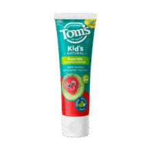 汤姆小屋Toms2岁以上3-6岁草莓味儿童牙膏含氟抑菌防蛀固齿不辣口144g62.9元 (券后省3,月销2000+)