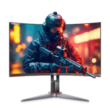 PLUS会员：AOC 27英寸 2K高清 180Hz HDR10 快速液晶1ms 广色域 旋转升降  曲面电竞电脑显示器 CQ27G2X971.56元（需领券）