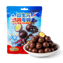 Plus会员：小鹿蓝蓝益生元跳跳麦丽素18g儿童零食纯可可脂巧克力怀旧零食糖果夹心2.87元，需店铺会员