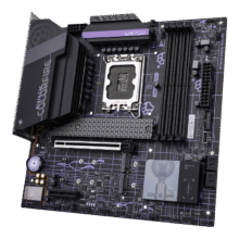 七彩虹 COLORFIRE B760M-MEOW WIFI D5暗影紫 主板DDR5   B760M紫猫支持 CPU13400/13600KF（Intel B760/LGA 1700）798元（需领券）