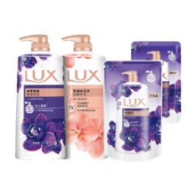 88VIP：力士 持久留香精油香氛幽莲+桃花沐浴露家庭装2600g47.75元+2.5元淘金币