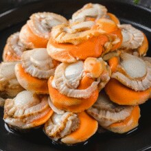 鲜嫩饱满！天海藏 去壳扇贝肉1.5kg￥49.99 2.5折