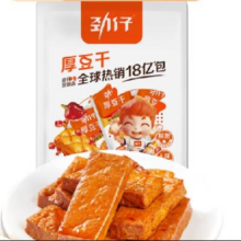 劲仔 厚豆干香辣味 220g 约10小包1.69元包邮(需用券)