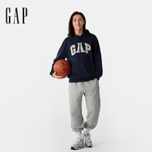 Gap 破价神车！！贴布绣经典logo连帽衫卫衣94元
