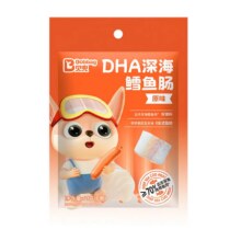 贝兜 儿童零食深海鳕鱼肠 60g/袋*5件16.95元（需领券，合3.39元/件）