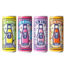 华洋玻璃瓶果味碳酸饮料网红低糖15.1元（需领券）