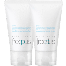 芙丽芳丝（Freeplus）洗面奶男女士氨基酸洁面乳60g*2瓶*3247元(合计82.33元/件)