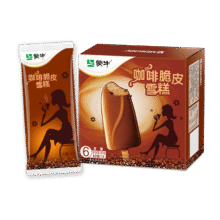 蒙牛香浓咖啡脆皮口味雪糕60g*6支*9件59.58元(合6.62元/件)