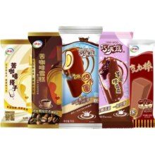 50支伊利冰淇淋巧乐兹巧巧脆咖啡克力雪糕巧克力组合76.15元
