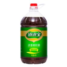 道道全浓香菜籽油植物油食用油4L37.55元