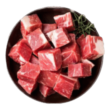 京东超市海外直采进口草饲原切牛腩肉 净重2.7斤(450g*3) 牛肉生鲜*3件190.67元（返卡10.03后，合63.56元/件）