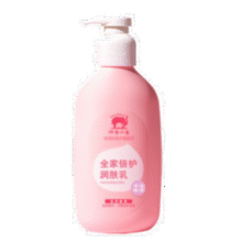 红色小象全家润肤乳400g儿童身体乳液油宝宝面霜婴儿护肤保湿补水防干红49元 (月销2000+)