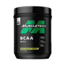 MUSCLETECH支链氨基酸 高性能BCAA 男女运动健身营养补剂运动冲剂健身 25年8月29到期【白葡萄口味 252g】44元（合22元/件）