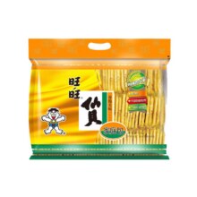旺旺 仙贝雪饼大米饼 经典办公出游休闲膨化零食品点心小吃 仙贝400g44.7元（需领券，合14.9元/件）