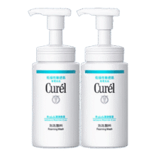 珂润（Curel）润浸保湿洁颜泡沫150ml *2件洁面氨基酸洁面洗面奶敏感肌男女通用 珂润洁颜泡沫150ml*2件115元