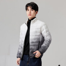 雪中飞 反季清仓男士轻薄羽绒服69元、包邮