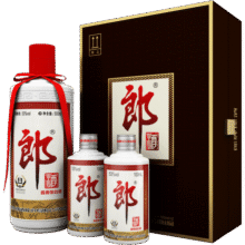 郎酒 郎牌郎酒子母郎礼盒 53度酱香型白酒 1盒489元 (券后省30)