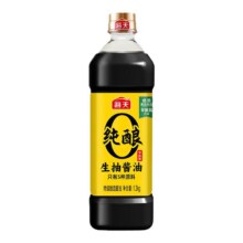 海天零添加纯酿生抽酱油1.2kg6.21元