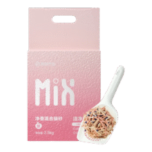 plus：网易严选 净香猫砂 清新白桃混合猫砂 2.5kg*4袋*3件139.23元(合46.4元/4包)