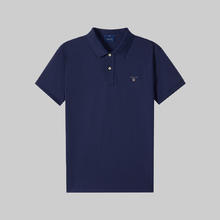 GANT 夏男士 翻领短袖POLO衫 433夜蓝色 S187.4元
