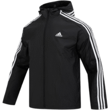 阿迪达斯 （adidas）外套男装上衣 2025春季新款运动服户外休闲针织连帽时尚夹克男 GK9032-针织连帽/主推 2XL281元