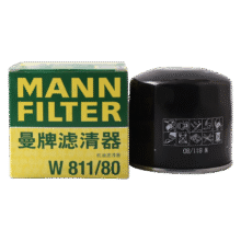 曼牌（MANNFILTER）机油滤清器机油滤芯W811/80W8054起亚领动ix35途胜朗动名图索纳塔15.6元 (券后省0.7)