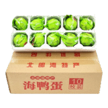 北海老渔村 海鸭蛋 60~70g 2件6.9元（买一送一，合6.9元/件）
