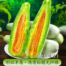 京觅 山东羊角蜜甜瓜 净重3斤 单果250g起￥11.73