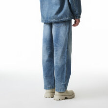PLUS会员、限尺码：JACK&JONES 杰克·琼斯 907宽松牛仔裤 男阔腿 XL折94.67元/件（需买2件+凑单）