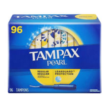 丹碧丝Tampax加拿大进口长导管纯棉卫生棉条96支装普通流量卫生巾109.9元 (券后省20,月销3000+)
