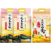 金龙鱼大米 组合皇妃贡米5kg*2长粒 5kg*1袋79.9元（需领券）