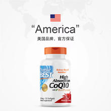多特倍斯 Doctor's BEST 高吸收辅酶Q10软胶囊 100mg 120粒107.97元（需买2件，需用券）