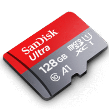 闪迪（SanDisk）128GB TF（MicroSD）内存卡 A1 U1 C10 至尊高速移动版存储卡 读速140MB/s 手机平板游戏机内存卡65.9元 (月销1w+)