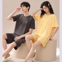 plus会员：三枪 男女情侣睡衣 新疆棉睡衣套装 *2件115元（合57.5元/件）