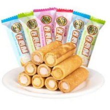 徐福记 卷心酥18个/沙琪玛4个/凤梨酥165g（5枚）等 任选6件新低27元包邮（4.5元/件）
