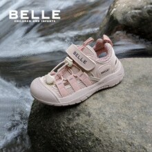 25年夏季新款！Belle 百丽男女通网面包头溯溪凉鞋 DE4339（26-37码）5色￥110.02 3.1折